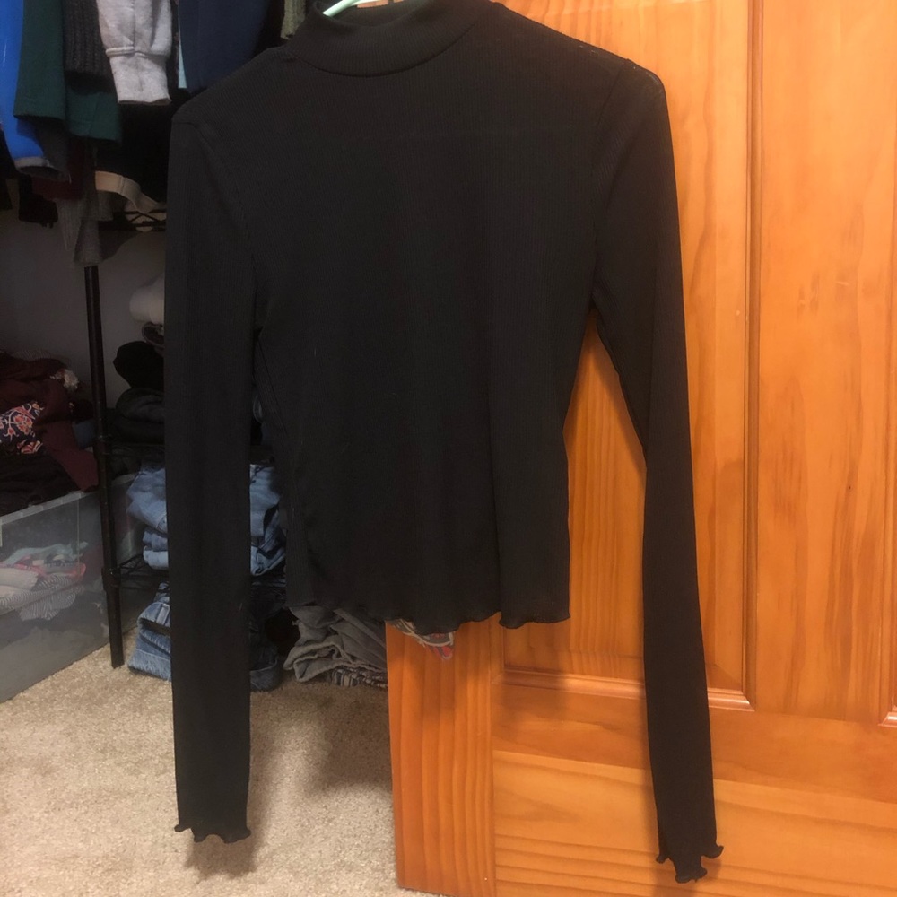 Black turtleneck